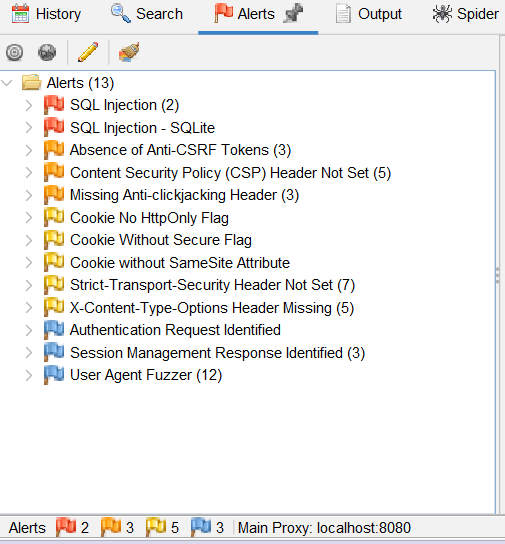 Found Alerts